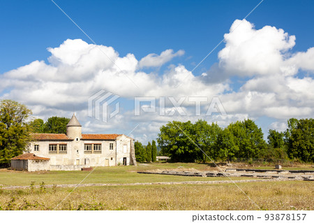 Roman ruins at Saint Bertrand de Comminges, Pyrenees, France 93878157