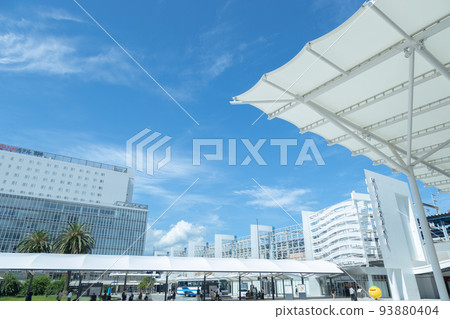 Miyazaki Station, the center of the tropical island of Miyazaki 93880404