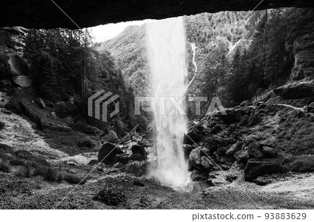 Pericnik Waterfall in Julian Alps Pericnik Waterfall in Julian Alps 93883629