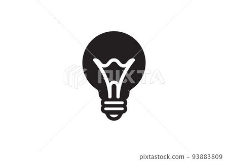 Electric light bulb icon. Electricity lamp symbol. Vector illumination sign. Electric light bulb icon. Electricity lamp symbol. Vector illumination sign. 93883809