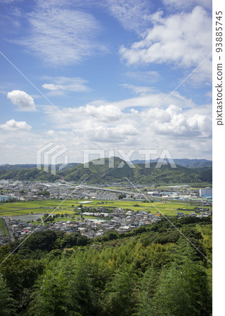 Cityscape of Fujieda city in summer Cityscape of Fujieda city in summer 93885745
