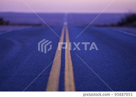 Travel on the route, abstract concept, Pampas, Argentina 93887051