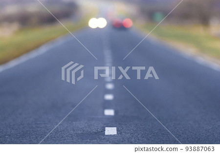 Travel on the route, abstract concept, Pampas, Argentina Travel on the route, abstract concept, Pampas, Argentina 93887063