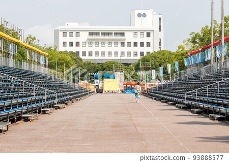 [Awa Odori] Box seats at Aibahama Enbujo before the festival 93888577