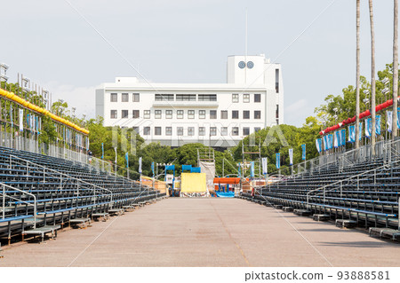 [Awa Odori] Box seats at Aibahama Enbujo before the festival 93888581