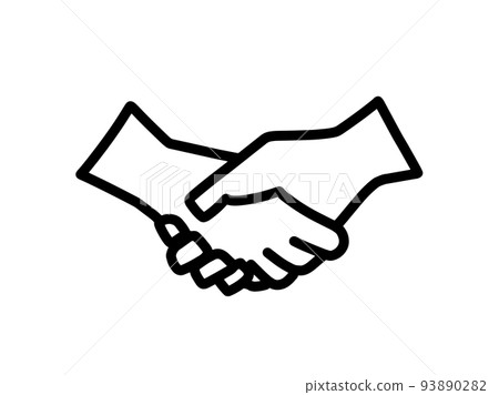 Handshake icon Handshake icon 93890282