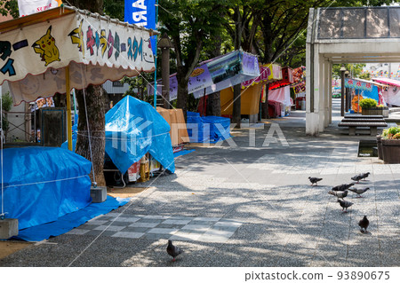 [阿波大通] 新町川水邊公園和活動前的鴿子 93890675