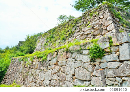 武田城遺址 大手門附近的石牆 93891630