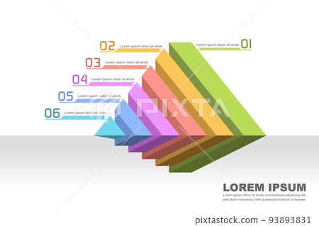 Vector illustration of colorful infographic template Vector illustration of colorful infographic template 93893831