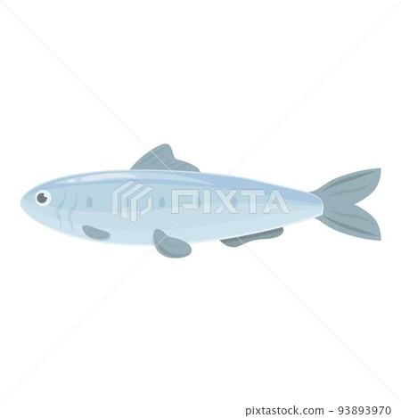 Conserve sardine icon cartoon vector. Fish food. Tuna sea Conserve sardine icon cartoon vector. Fish food. Tuna sea 93893970