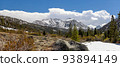 Eastern Sierra mountains near bishop, California in spring time. 93894149