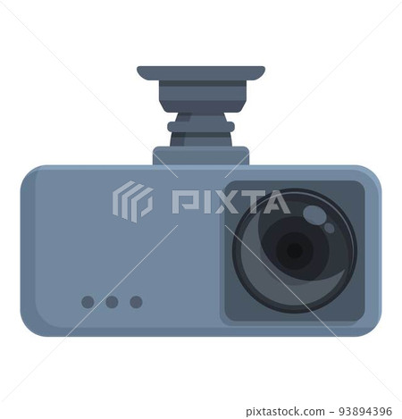 Dvr device icon cartoon vector. Video recorder. Car digital Dvr device icon cartoon vector. Video recorder. Car digital 93894396