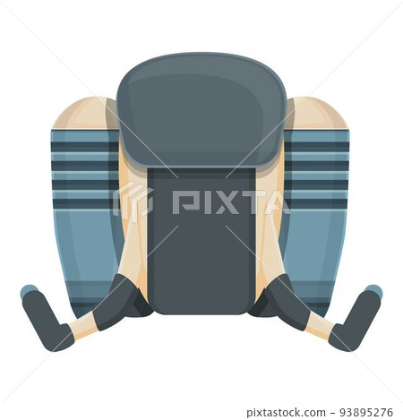 Launch jetpack icon cartoon vector. Rocket boost. Jet space 93895276