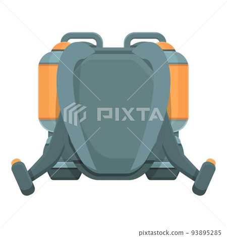 Space jetpack icon cartoon vector. Rocket jet. Person astronaut 93895285