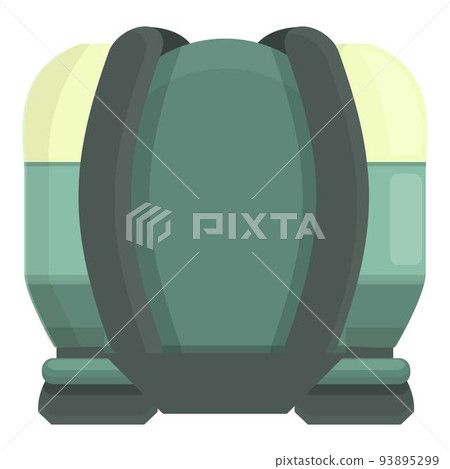 Jetpack rocket icon cartoon vector. Space jet. Person launch 93895299