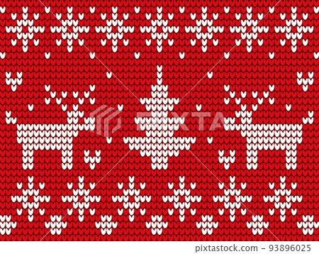 Christmas Decorative Ornament on Sweater, Winter 93896025
