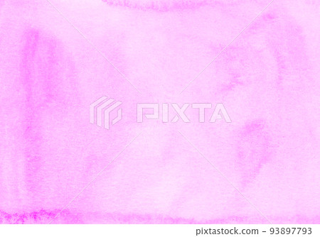 Watercolor pastel pink background hand painted. Watercolour light pink stains on paper. 93897793