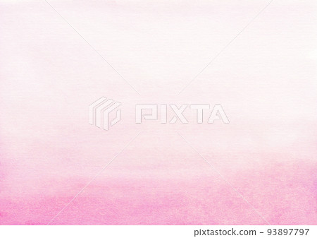 Watercolor light pink gradient background texture. Watercolour abstract pastel fuchsia ombre backdrop. 93897797