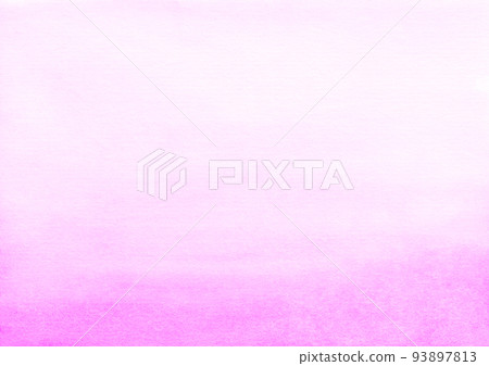 Watercolor light pink ombre background texture. Watercolour abstract bright pink and white gradient backdrop. 93897813