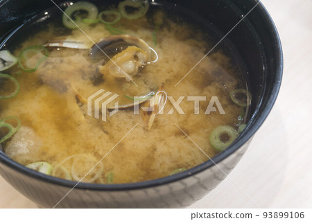 Clam miso soup Clam miso soup 93899106