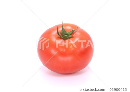 番茄，中等大小，整體，明亮的背景 93900413