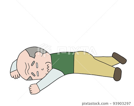 Elderly person who falls Elderly person who falls 93903297