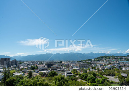 The view from the National Treasure Matsumoto Castle 93903834
