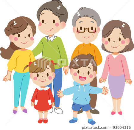 family a_6 people family family a_6 people family 93904316