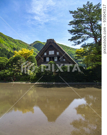 世界遺產白川鄉的風景 世界遺產白川鄉的風景 93904317