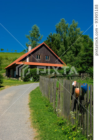 A old popular architecture in the Czech republic 93905188