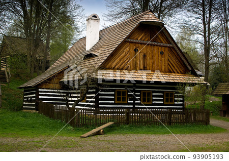 A old popular architecture in the Czech republic A old popular architecture in the Czech republic 93905193