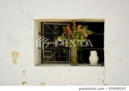 A old popular architecture in the Czech republic, auxiliary view. 93906045