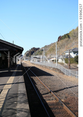 Quiet scenery of Osumi-Yokogawa Station 93906257