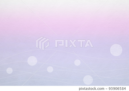 Elegant Japanese paper texture_Pastel color gradation frame, background, background material 93906584