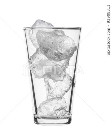 Glass with ice Glass with ice 93909313