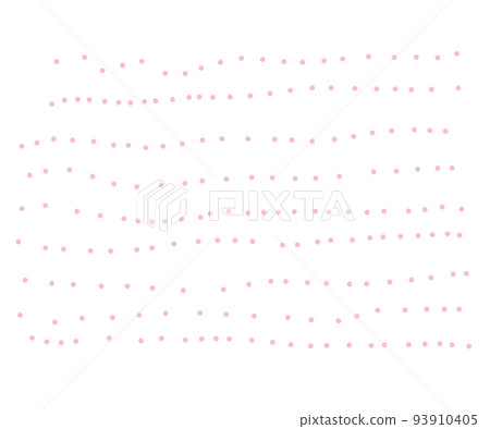 Irregular polka dots pink 93910405