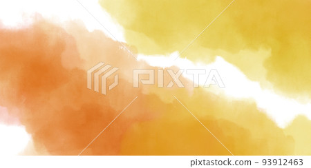 Dull orange watercolor background that feels autumn Dull orange watercolor background that feels autumn 93912463
