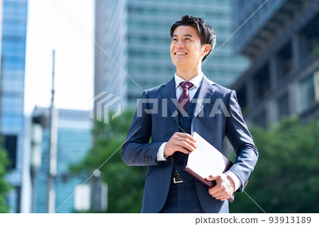 Business businessman man commuting Business businessman man commuting 93913189
