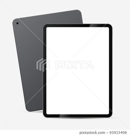 Mockups of modern gadgets such as tablets and smartphones 93915406