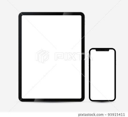 現代小工具的模型,如平板電腦和智能手機 現代小工具的模型,如平板電腦和智能手機 93915411