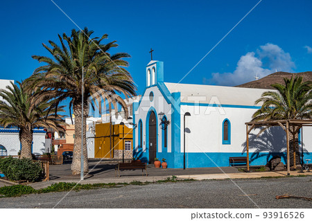 Church of San Telmo at Puerto de Sardina - traditional fishing village in Grand Canary, Spain 93916526