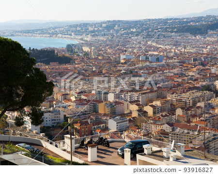 Panoramic view of Nica in France Panoramic view of Nica in France 93916827