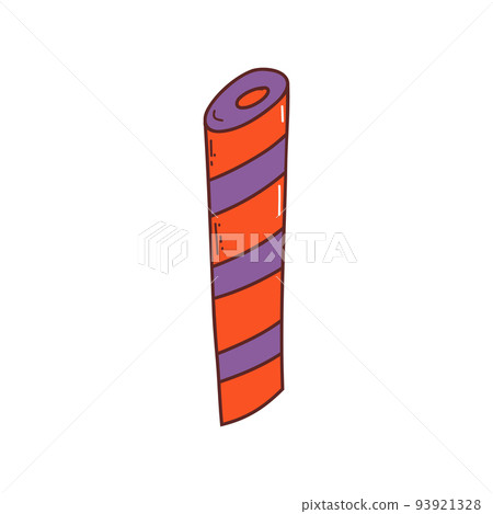 Halloween sweet. Halloween elements. Trick or treat concept. Vector illustration in hand drawn style Halloween sweet. Halloween elements. Trick or treat concept. Vector illustration in hand drawn style 93921328