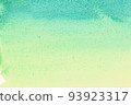Watercolor gradation changing from green to yellow 93923317