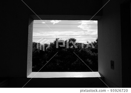 Scenery seen from the landing of the housing complex Scenery seen from the landing of the housing complex 93926720