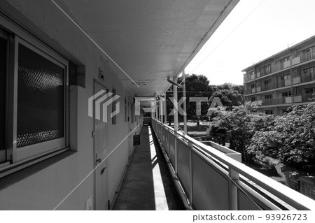 deserted housing complex deserted housing complex 93926723