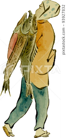 賣咸鮭魚的男人 賣咸鮭魚的男人 93927832
