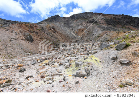 Scenery of Nasu mountain trail in Tochigi prefecture Scenery of Nasu mountain trail in Tochigi prefecture 93928045