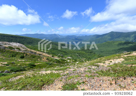 栃木縣那須嶽山路風景 93928062