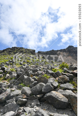 栃木縣那須嶽山路風景 栃木縣那須嶽山路風景 93928093